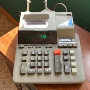 Sharp EL-1196 VII Electronic Printing Calculator